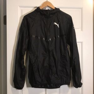 Black Puma Running Wind Breaker - Small